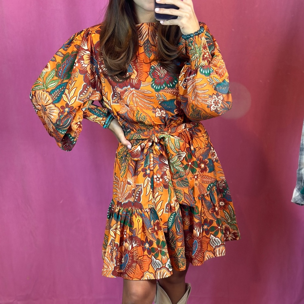 Flying Tomato Floral Mini Dress